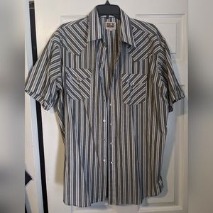 Vintage Ely Cattleman pearl snap shirt